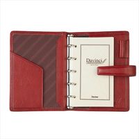 レイメイ藤井 ダヴィンチ システム手帳 スタンダード mini5サイズ 11mmリング ワイン DPM3037Z 1個（直送品）