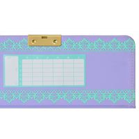 レイメイ藤井 すべりにくい片開筆入 くるグリップ バイオレット FB166V 1個（直送品）