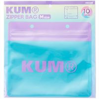 レイメイ藤井 ジッパーバッグ Mサイズ 10枚入 グリーン KM232M 1セット（2個）（直送品）