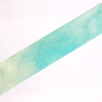 包む マスキングテープ ウォーターカラー 15mm幅 グリーン M-0185 1セット（5個）（直送品）