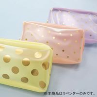 包む スクエアポーチ ステラ 水玉 ラベンダー TA009 1個（直送品）