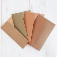 包む ミニカード ノスタルジックカラー ゴールド TC036 1セット(5個)（直送品）