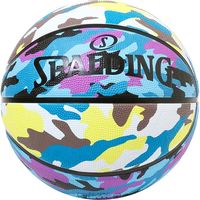 SPALDING（スポルディング） バスケットボール マルチカモ ブルー×ブラウン 7号球 84500J 2球（直送品）