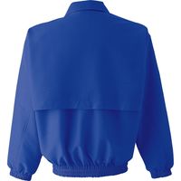 Asahicho（旭蝶繊維） E001 カラーブルゾン（メッシュ付き） ブルー XL 1枚（直送品）