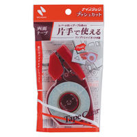 ニチバン 両面テープ ナイスタック プッシュカット 本体 幅15mm×8m NW-15P 1巻