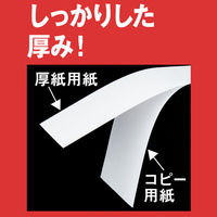 アスクル インクジェット&レーザー対応　厚紙用紙　 A3 1冊（100枚入）  オリジナル（わけあり品）