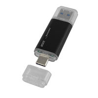 磁気研究所 USB3.2 Gen2 Type-Cメモリ-Type-Aコネクタ両用 32GB HDUF136C32G3C 1個