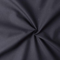 NBK エイティスクエア 無地 生地 綿100% シャーティング チャコール ブラック系 巾約108cm×5m切売カット KD4630-26（直送品）