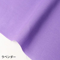 NBK エイティスクエア 無地 生地 綿100% シャーティング ラベンダー パープル系 巾約108cm×5m切売カット KD4630-32（直送品）