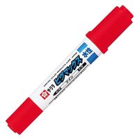 サクラクレパス 水性顔料マーカー ピグマックスツイン フック 赤 ZPKT-P#19 1セット(10本)