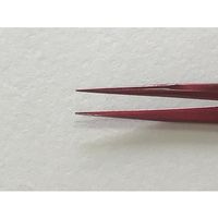 野中理化器製作所 精密カラーピンセット 細長 140mm SC-11 1本 64-8945-43（直送品）