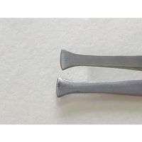 野中理化器製作所 特殊ピンセット 先端薄フラット 120mm 35A-SA 1本 64-8945-36（直送品）