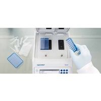 エッペンドルフ ツインテクmicrobiology PCRプレート96 セミースカート， 青 0030 129.334 1パック(10枚)（直送品）