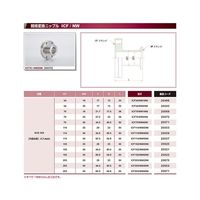 コスモ・テック ICF203/NW40 変換ニップル ICF203/NW40NI 1個 63-1929-92（直送品）