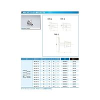 コスモ・テック NW50+3/8インチ テーパー おすねじ NW50R3/8 1個 63-1931-36（直送品）