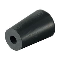 アズワン 穴付きバイトン栓 18号 Φ26 63-4121-51 1個（直送品）