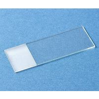 Ciメディカル スライドガラス 7105ー1F 水切放 フロスト(コーナー90度) 50枚入 63-4159-19 1箱(50枚)（直送品）