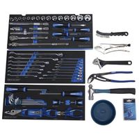 喜一工具 メンテナンスツールセット 1/2DR 56PCS 800S-56RE 1セット 63-4159-99（直送品）