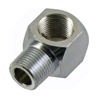 コンヨ 90°同径エルボ Rc3/8×R3/8 63-5431-86 1個（直送品）