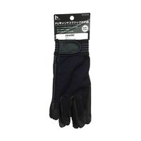 カヴァーワーク PU甲メリヤス マジック付手袋 ブラック LL FT-3714 1個(1双) 63-5459-31（直送品）
