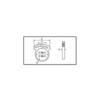 アイシス POMスナッパーチューブバンド 8.0~8.5mmφ用 SNP015 1袋(10個) 63-5645-11（直送品）