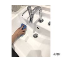 アイセン フッ素ガード洗浄スポンジ ブルー GP042 1ケース(10個) 63-6326-08（直送品）