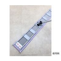 アイセン 軽スイモップ本体 アルミ柄 90タイプ GP072 1個 63-6326-16（直送品）