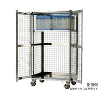 テックサス ステンレスセキュリティーカート SEC-2D 1台 64-0785-50（直送品）