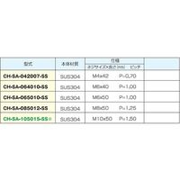 クランプテック ステンレスボルト CH-SA-105015-SS 1個 64-3258-56（直送品）