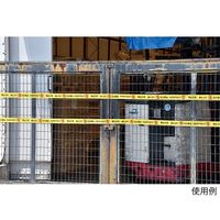 日本緑十字社 標識テープ 立入禁止(4ヶ国語) INTー1 60mm幅×25m 手切り可能タイプ ポリエチレン製 262136 1巻（直送品）