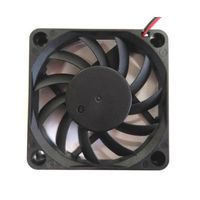 ワイドワーク 60mm角厚さ10mm Highスピード 2ボールベアリング DC5Vファン DA06010B05HA 1個（直送品）