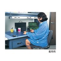 DESCO JAPAN スモック STATSHIELD ジャケットタイプ ニット袖口 青 3XL 73771 1枚 64-2942-55（直送品）