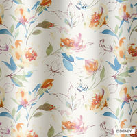 スミノエ DISNEY セミオーダー カーテン アリス ローズガーデン 2300×1600mm ピンク １セット(2枚入)（直送品）