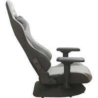 【軒先渡し】関家具 コンティークス ゲーミング座椅子 シャスティーナ グレー 348175 1脚（直送品）