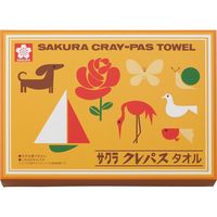 【ギフト包装・5個セット】　スタイレム瀧定大阪　クレパスタオル　タオルハンカチ2枚セット　22-0130-051　（直送品）