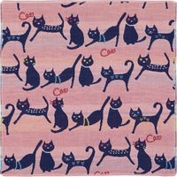 【ギフト包装・4個セット】　プレーリードッグ　フローラルシスターズ　3重ガーゼハンカチ　22-0157-040　（直送品）