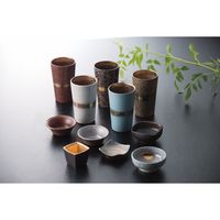 【ギフト包装】西日本陶器　金帯絵変り　陶コップ揃　22-0220-093　1個（直送品）