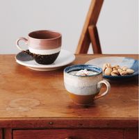 【ギフト包装・2個セット】　アイトー　グレイズワークス　カップ＆ソーサー　22-0238-082　（直送品）