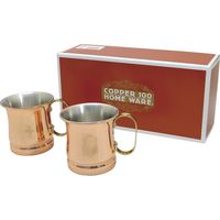 【ギフト包装】新光金属　ペア純銅ビアーマグ　22-0253-072　1個（直送品）