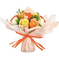 【2個セット】　イシザワ　ソープフラワー　ミスティローズブーケ　22-0293-075　（直送品）