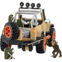 【ギフト包装】シュライヒジャパン　シュライヒ　ジャングル調査隊　四輪駆動車　22-0338-052　1個（直送品）
