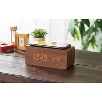 【ギフト包装】アイトック　ワイヤレス充電機能付クロック　22-0624-011　1個（直送品）