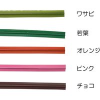 アイ・ジー・オー IGOツイストタイ　ビニール・タイ　オレンジ　4ｍｍ×10ｃｍ VOR-0410 1袋（1000本入り）（直送品）