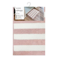 オカトー バスマット sofmore 45×60cm ピンク 373239 1個（直送品）