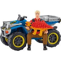 【ギフト包装】シュライヒジャパン　シュライヒ　ベロキラプトルとクワッドバイク　22-0338-079　1個（直送品）