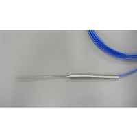 スリーハイ 温度センサー【熱電対K】シースタイプ(クラス2 ガラス被覆3.0m)SUSシースφ1.6:100mm TH-8163 1本（直送品）