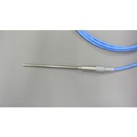 スリーハイ 温度センサー【熱電対K】シースタイプ(クラス2 シリコン被覆2.0m)SUSシースφ3.2:100mm TH-8174 1本（直送品）