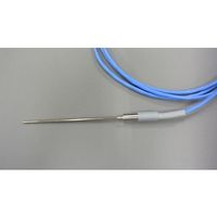 スリーハイ 温度センサー【熱電対K】シースタイプ(クラス2 シリコン被覆2.0m)SUSシースφ2.3:100mm TH-8173 1本（直送品）