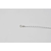 温度センサー【熱電対K】デュープレックス(先端溶接)タイプ(クラス2 ガラス被覆)ー先端に丸端子付ー TH-8162-3-M 1本（直送品）