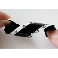 アイピー技研 携帯用体温表示ラベル サーモライン 100枚入 64-3951-48 1ケース(100枚)（直送品）